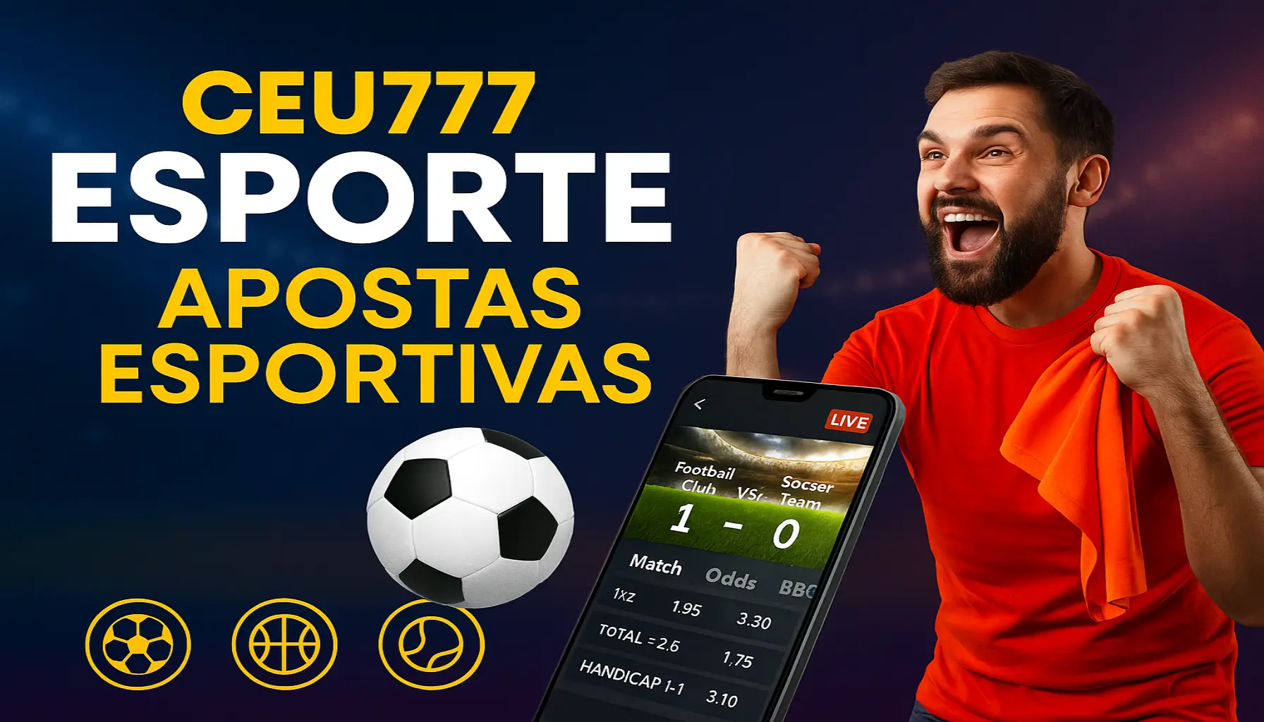 Aposte em apostas esportivas no cassino online CEU777