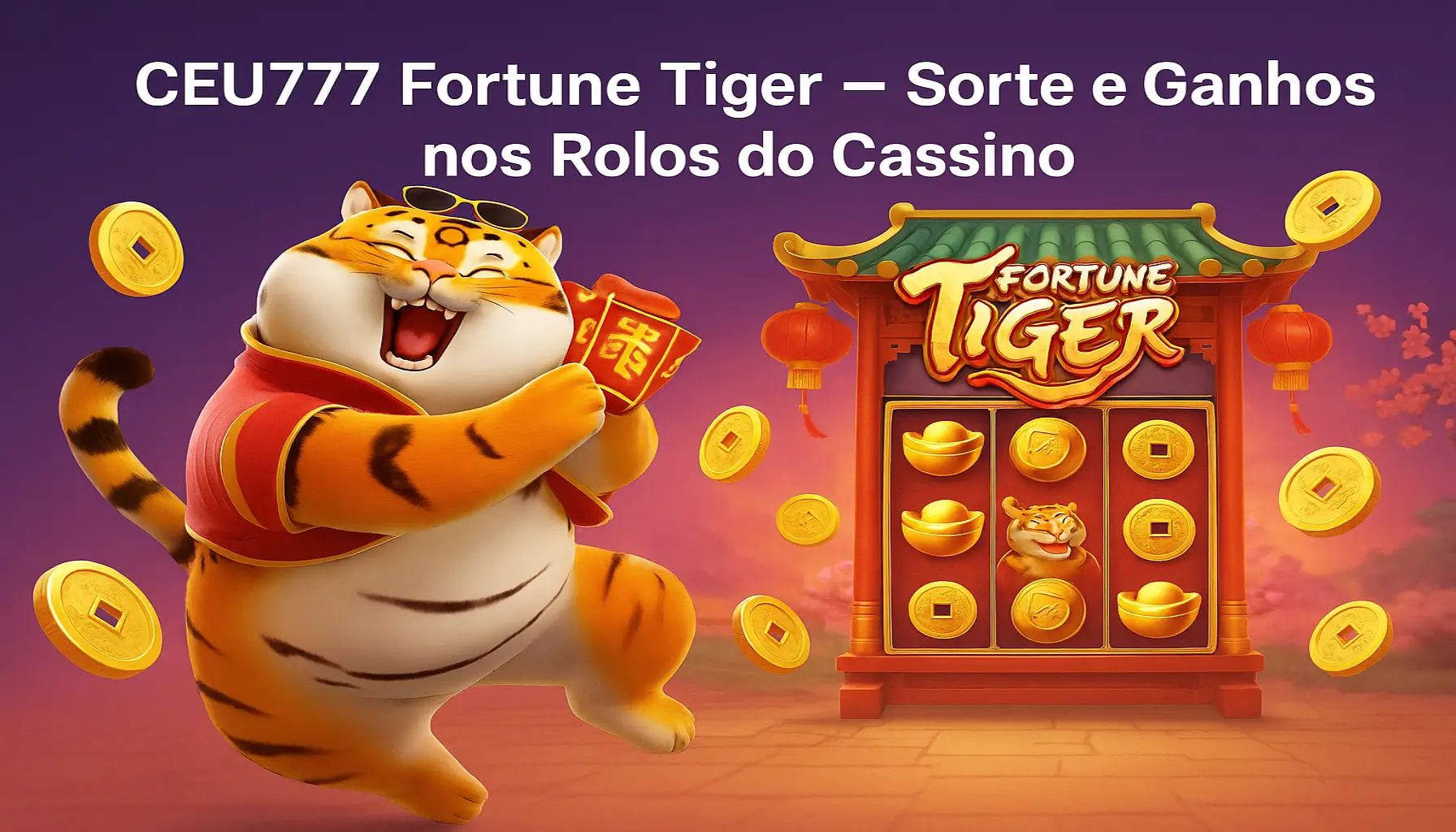 Fortune Tiger é um jogo imperdível no CEU777 Casino