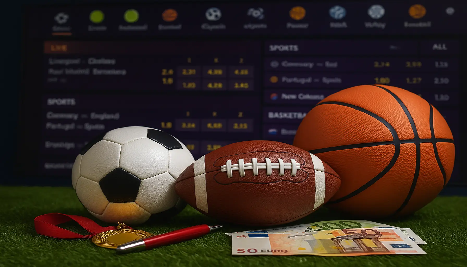 Apostas esportivas no cassino online CEU777