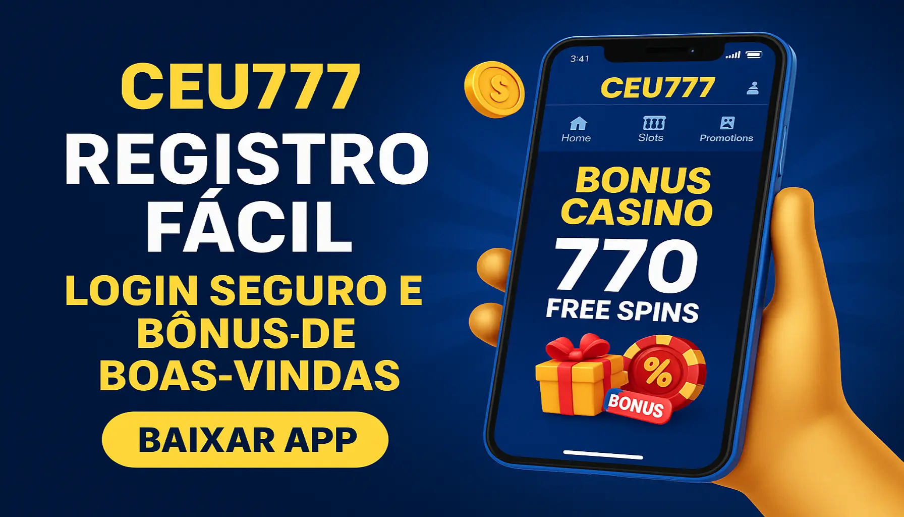 Não Perca tempo, o rRgistro na site CEU777